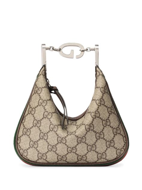 gucci mini gg supreme attache zipped shoulder bag|gucci ophidia gg mini bag.